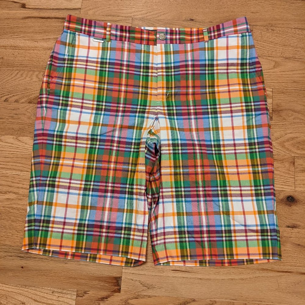 Lauren plaid shorts